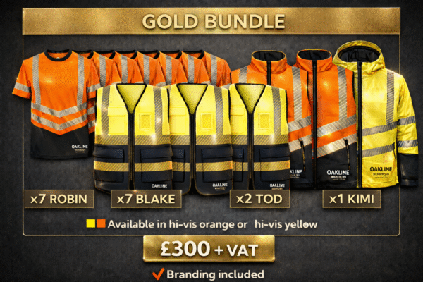 OAKLINE Gold Bundle - The Kimi, The Tod, The Robin, The Blake pack