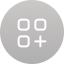Four rounded squares with plus symbol icon