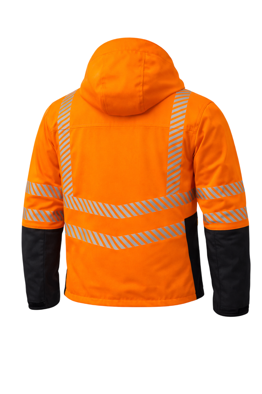 OAKLINE PRO The Kimi Hi Vis Jacket - Orange - Founders Club - Image 3