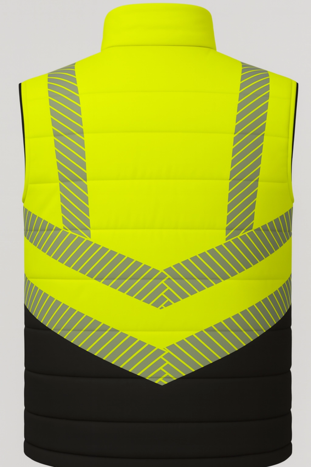 OAKLINE PRO The Tod Hi Vis Bodywarmer - Yellow - Founders Club - Image 3