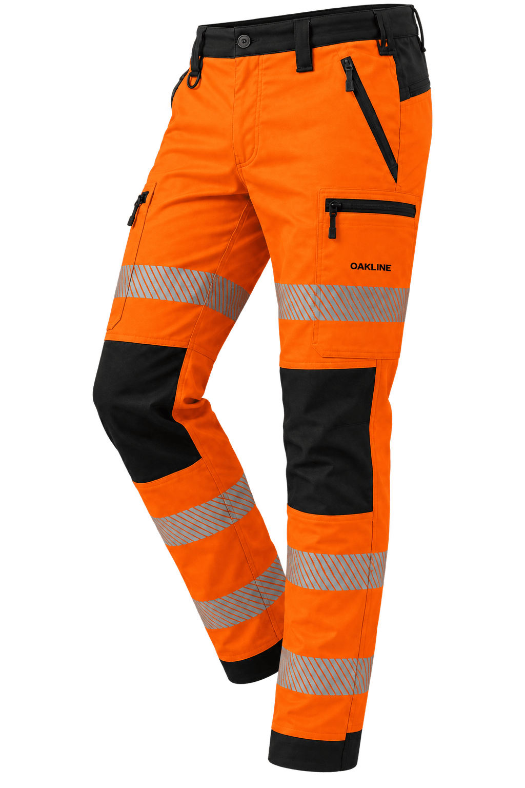 OAKLINE The Calder Stretch Hi Vis Trousers - Orange